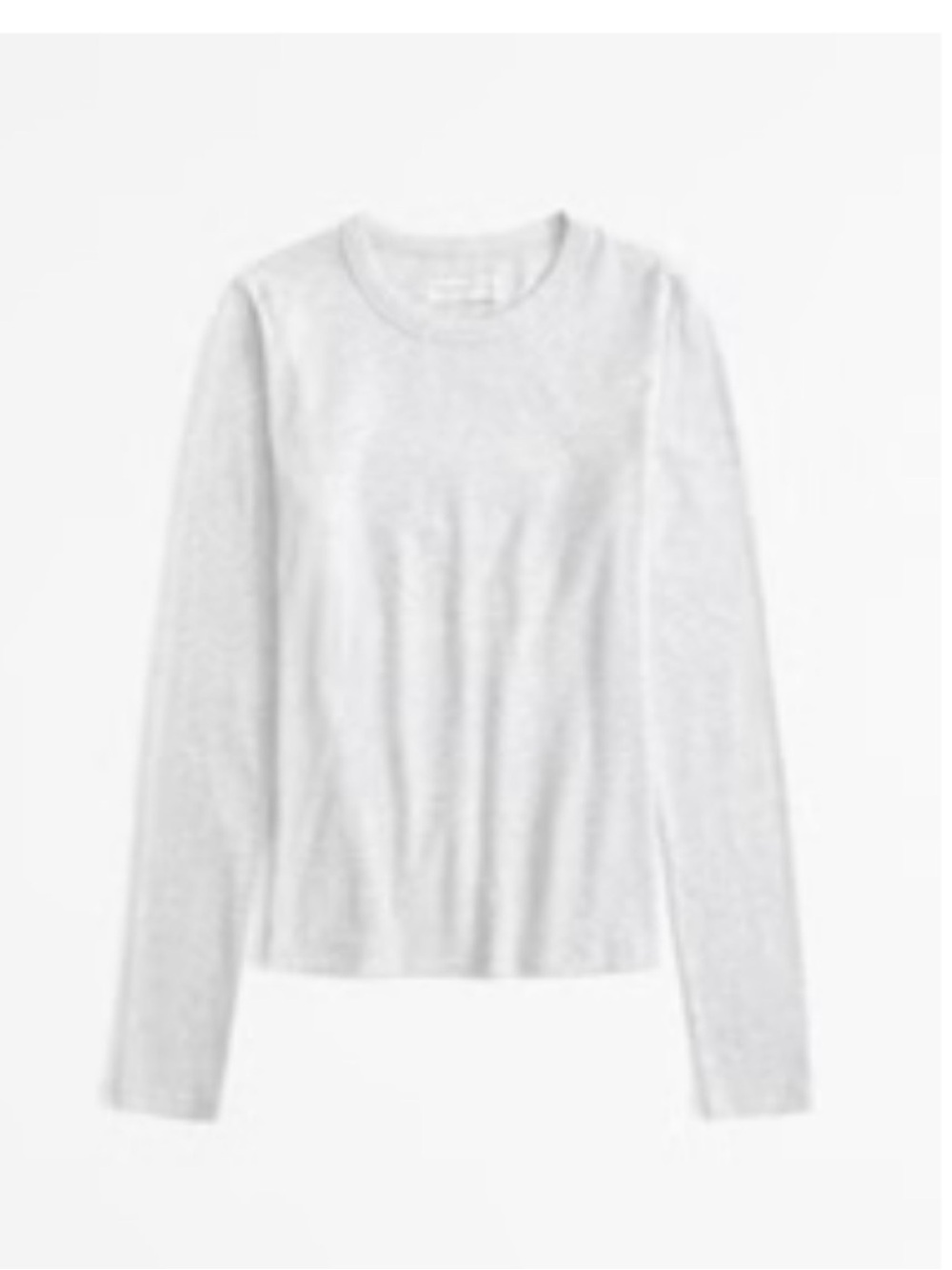 Abercrombie Long-Sleeve Cozy Lounge
Knit Tuckable Crew Tee